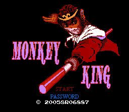 Monkey King (English Translation) Title Screen